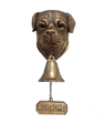 Dog Theme Welcome Doorbell 3D Funny Bulldog Head Cast Iron Resin Hanging Bell 7
