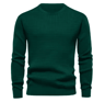 Mens Crew Neck Sweatshirt Solid Color Spring Jogging And Outdoor Sweatwear 6