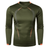 Mens Sports Training Long Sleeve T Shirt Quick Dry Lightweight Breathable Oversized Tee 3
