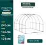 Arched Outdoor Greenhouse Winter Warm Insulated Plant House For Balcony Courtyard And Vegetable Fro 2