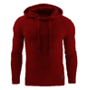 Unisex Warm Zip Up Hoodie Oversized Casual Solid Color Sweatshirt 4