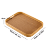 Large Bamboo Serving Tray With Handles Multi Use Home Coffee Table And Outdoor Platter 1