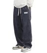 Mens Corduroy Casual Pants Loose Fit Elastic Waist Baggy Streetwear Trousers 1