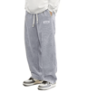 Mens Corduroy Casual Pants Loose Fit Elastic Waist Baggy Streetwear Trousers 3
