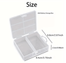 AA And AAA Battery Storage Box Transparent Organizer Holds 24 Batteries 3