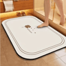 Super Absorbent Diatomite Bath Mat Quick Dry Non Slip Floor Mat 1