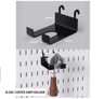 Gaming Gear Pegboard No Drill Wall Mounted Storage And Display For Study Gaming Rooms 1