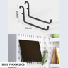 Gaming Gear Pegboard No Drill Wall Mounted Storage And Display For Study Gaming Rooms 6