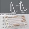 DIY Pegboard Wall Organizer Kit Modular No Drill Hanging Panels For Craft Rooms 16