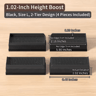 Stackable Furniture Heightening Pads Heavy Duty Anti Slip Risers For Tables Chairs And Beds 2