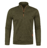 Mens Half Zip Pullover Sweatshirt Long Sleeve Solid Color Turtleneck Streetwear Jacket 7
