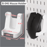 Desktop Pegboard Storage Kit Stand Up Clip On Panels For Home Office And Study Organization 24