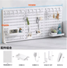 Desktop Storage Pegboard Upright Or Clip On Organizer For Home Office Shelves 2