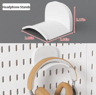 Desktop Storage Pegboard Upright Or Clip On Organizer For Home Office Shelves 22