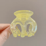 Candy Color Hair Claw Clip Simple Shark Clip Solid Color Hairpin For Women And Girls 1 To 2 PCS 3