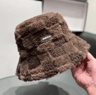 Womens Winter Fleece Bucket Hat With Ear Protectors Windproof Warm Casual Outdoor Hat 20