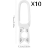 Plastic Clothes Pins For Drying 10 50PCS Laundry Clips For Socks Underwear And Garments 4