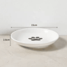 Ceramic Cat Food Bowl Wide Shallow Non Slip Pet Feeding Dish For Kittens And Puppies 6