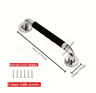 304 Stainless Steel Shower Handle Non Slip Silicone Grip Safety Grab Bar 3