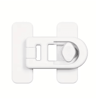 Easy Install Fridge And Freezer Door Lock No Drill Rotating Safety Lock For Home Use 2
