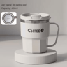 Insulated Stainless Steel Cup 304 Steel Anti Drop Mug With Lid For Home Office And Dorm 1