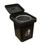 Stainless Steel Wall Mounted Ashtray With Lid Anti Fly Ash Bathroom Trash Can Ashtray 1
