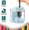 Electric Desktop Pencil Sharpener Automatic Sharpener For 6 To 8mm Pencils 2