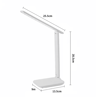 USB Foldable Table Lamp Dimmable Study And Bedside Reading Light For Students 0
