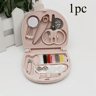 Portable Travel Sewing Kit Compact Sewing Bag With Mini Scissors And Thread For Quick Repairs 3