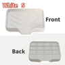 Silicone Sink Tray With Drain For Soap Sponge And Brush Storage 2
