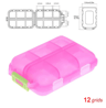Portable Folding Pill Case Compact Medicine Organizer For Daily And Travel Use 1