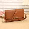 Fashionable RFID Crossbody Bag  Mobile Phone Bag Card Wallet  Coin Purse In One 2