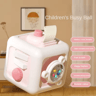 6in1 Montessori Sensory Busy Board Drawer Cube  Educational Skill Toy For Toddlers 6