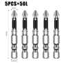 K5 S2 Magnetic Cross Head Screwdriver Bit Non Slip High Hardness Drill Bit 5A 10