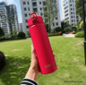 TYESO Stainless Steel Thermos Bottle With Straw 600ml 750ml Thermal Mug 11