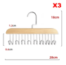 Multi Functional Bra And Accessory Hanger 1 To 3 Piece Wardrobe Organizer For Women And Men 2