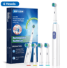 Rotary Rechargeable Electric Toothbrush For Adults  8 Soft Brush Heads 5
