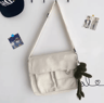 Canvas Crossbody Bag For Women  Youth Fashion Shoulder Bag With Large Capacity 1