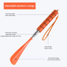 Stretchable Long Metal Shoehorn  Adjustable 3071cm NoBend Shoe Spoon 4