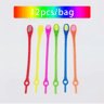 Stretch Silicone No Tie Shoelaces Elastic Laces For Sneakers 12 Pcs Set 2