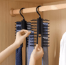 360 Rotatable Tie Hanger  LargeCapacity Necktie  Belt Organizer 20 Rows 4