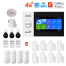 PGST PG107 4G Wireless Home Alarm System  Smart WiFi Security With 43 Touch Screen 5