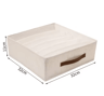 Underwear Drawer Organizer  MultiCompartment Wardrobe Storage Box For Socks  Lingerie 4