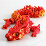 3D Printed Magic Dragon Fidget Toy  Articulated Movable Joint Desk Ornament 7