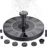 SolarPowered Floating Fountain Pump  Decorative Water Feature 13cm  16cm  18cm 2