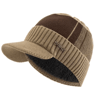 Unisex FurLined Winter Beanie With Brim  Thick Knit Warm Hat For Men  Women 2