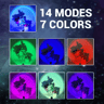 LED Sunset Projector Lamp  Rainbow Mood Light For Atmosphere  Creative Spaces 3
