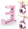 Premium NoPunch Headphone  Accessory Holder ClipOn Table Hook Storage Organizer 3