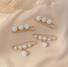 4Piece Pearl Waist Adjustment Buckle Set  Decorative Clothing Extenders 3