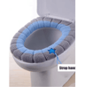 Portable Knitted Toilet Seat Cover  Thickened Washable  Warm OType Universal 2